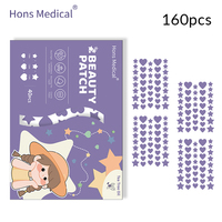 Patchs anti-acné personnalisés 40 pièces, autocollants hydrocolloïdes pour boutons, marque privée, conception d'emballage avec logo OEM, vente en gros en vrac, fabricant
