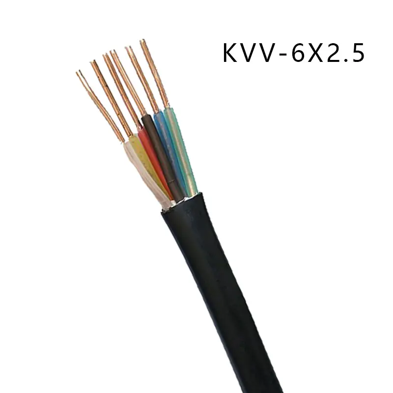 Fabbrica 61*2.5 mm2 Multi core sistema di bassa tensione cavo di controllo del colore Pvc solido rame casa cablaggio cavo elettrico