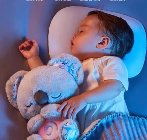 Peluche de Koala que Respira para Bebés, Compañero para <span class=keywords><strong>Dormir</strong></span> con Música y Funciones de Educación Temprana - Product Image 4