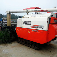 Moissonneuse-batteuse agricole avec moteur pour riz, blé, colza, manioc, transmission par engrenages, multifonctionnelle