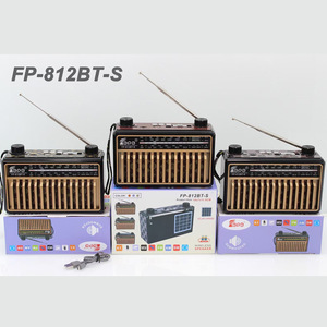 <b>Vintage</b> Multi-Functional for Speaker Wholesale Portable Emergency <b>Radio</b> Loud Volume Rechargeable Battery High Output 0-5W - Product Image 5