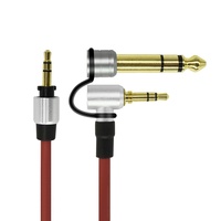 Câble audio stéréo de remplacement 3,5 mm mâle-mâle, longueur personnalisée, certifié CE RoHS