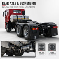 Camion tracteur lourd d'occasion SHACMAN M3000S 6x4 Euro 3 pour la logistique des matériaux de construction, tracteur Shacman 6*4 /8*4