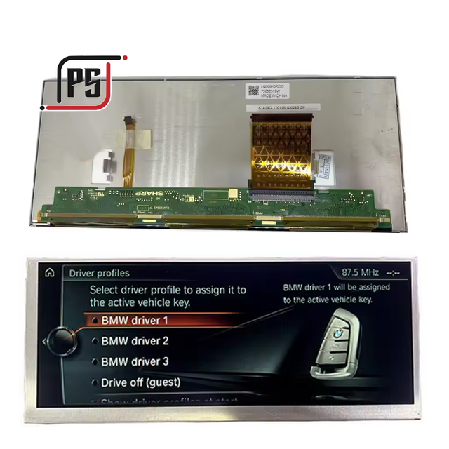 LQ088K5RZ01 for Original OEM LCD Screen Assembly 4300345W 65509370870 for BME X3 X4 F25 F26 NBT EVO Navigation LCD Replacement