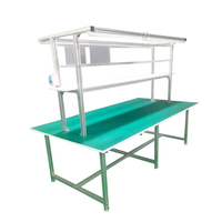 Profilé en aluminium économique pour mobilier optique, table de travail en aluminium pour fabricant