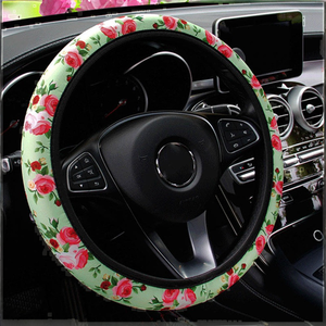 Funda <span class=keywords><strong>para</strong></span> Volante de Coche Universal de 38 cm <span class=keywords><strong>para</strong></span> Toyota, Transpirable, Antideslizante, con Pedrería Brillante, de 3 Radios, Material de PU, <span class=keywords><strong>para</strong></span> Mujeres, 2016-2021 - Product Image 2