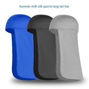 Esportes Pescoço Sombra Sol Chapéu Uv proteção Respirável Sweat-wicking Ciclismo Cap Crânio Caminhadas Escalada Capacete de Cabelo Longo dos homens - Product Image 1