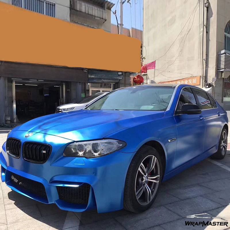 ซาตินสีฟ้าเมทัลลิก