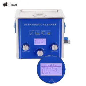 Ультразвуковая Очистительная Машина Tullker 3,2 л, емкость для замачивания 3 л, лабораторное металлическое оборудование, детали медицинского двигателя PCB, ультразвуковая мойка