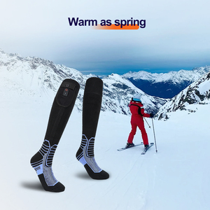 Calcetines de snowboard transpirables de alto rendimiento con calcetines térmicos de control de calor de 3 modos - Product Image 4