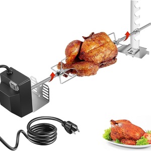 Kit de Repuesto para Asador, <span class=keywords><strong>Pincho</strong></span> para Asar <span class=keywords><strong>Cerdo</strong></span>, Asador para Barbacoa, Máquina para Ahumar con Pellets - Product Image 3