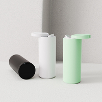 Thermos thermique froid/chaud bouteille à couvercle coulissant en acier inoxydable 304 de luxe avec bec plaqué or et verrouillage thermique 24h