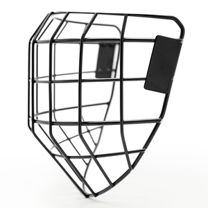 YOUNGSON Casque de hockey sur glace en acier inoxydable de qualité supérieure avec grille intégrale en fil rond pour joueurs, anti-buée, anti-rayures - Product Image 4