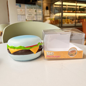Nuevo Juguete Antiestrés de Hamburguesa Colorido, Súper Suave, Alivia la Ansiedad, Realista, Regalo de Halloween, Venta al Por Mayor - Product Image 3