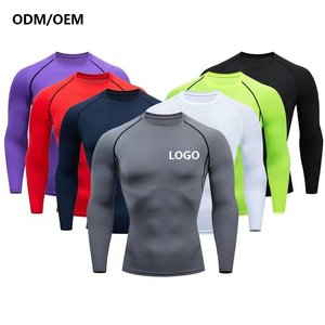 Customs Men Running Compression <strong>Shirts</strong> Quick Dry Fitness Tight Sportswear Athletic Gym Sport Long Sleeve <strong>Shirt</strong> - Product Image 1
