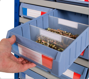 Warehouse Storage stackable organizers tool storage bins