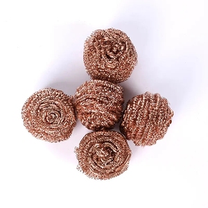 100% tinh khiết đồng xoắn ốc cọ rửa Scrubber để làm sạch pad miếng bọt biển trong đồng nguyên chất - Product Image 3