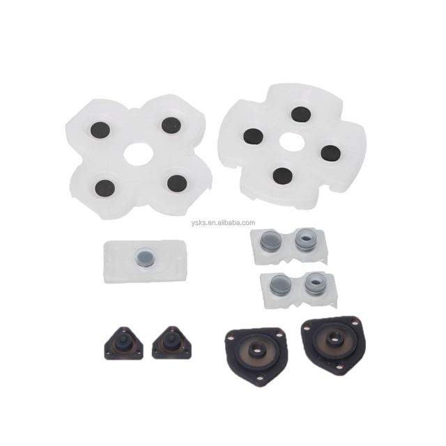 R03 Controller Conductive Rubber Button PS4 Button Pad JDM-030/ 001/ 050/ R1/R2/ L1/ L2 Rubber Pads for PS4