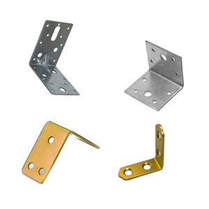L-Shaped Corner Bracket 500x100x1.5mm Carbon Steel Thickened Furniture Hardware Connectors For Shelf Support - Product Image 2