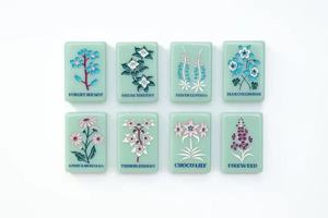American Green Acrylic <b>Mahjong</b> Tiles 160 Pieces Portable Foldable Durable Custom Color <b>Set</b> for Home Travel - Product Image 4