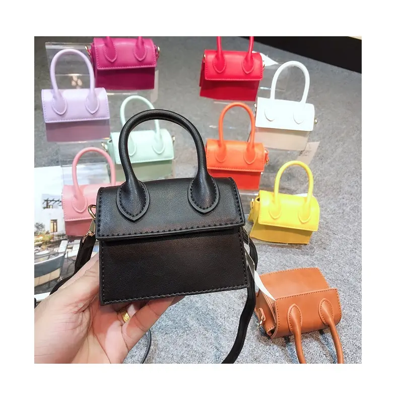 Wholesale Fashion 2021 luxury women small handbag girls designer ladies purse mini coin bags kids leather purses and HANDBAGS