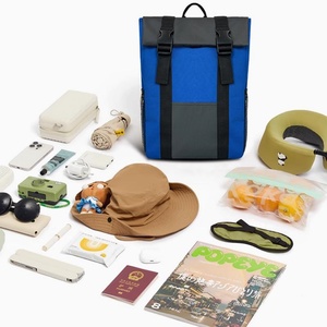 Custom Logo New Fashion Designer Nylon <b>Backpack</b> Waterproof Men College Travel <b>Antitheft</b> Leisure Laptop Flip Polyester Zipper - Product Image 5