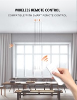 POYAL Télécommande pour stores enrouleurs blancs, ouvre-rideau automatique intelligent avec capteur de mouvement, alimenté par piles, pour maison moderne