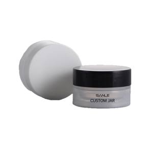 Tarro de plástico de 5g, cilindro de PP con tapa de rosca negra para envasado de crema, contenedor de muestra cosmética - Product Image 3