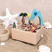 Kit de boîte à musique mignon avec la mélodie You Are My Sunshine et son personnalisé, idéal pour les travaux manuels et la décoration de la maison