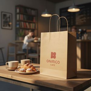 Bolsas de Papel Kraft Marrón de Alta Calidad con Asas, Empaque de Papel Kraft con Logotipo Personalizado, Bolsas de Compra Ecológicas Directo de Fábrica - Product Image 5