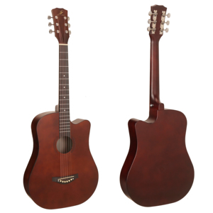 <span class=keywords><strong>Guitarra</strong></span> acústica al por mayor de 41 pulgadas Engleman Spruce Top <span class=keywords><strong>Guitarra</strong></span> de estudiante barata de alta calidad Aceptar OEM ODM - Product Image 5