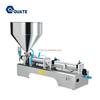 Machine de remplissage semi-automatique spécialisée et efficace pour le remplissage de matériaux à haute viscosité tels que le miel et le beurre de cacahuète