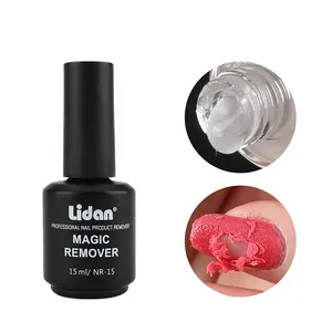 Fast Manic ure Semi Permanent Remover Lack werkzeug 15ml Burst Gel Kleber Einweichen Entferner Polish Magic Servietten reiniger Nagellack