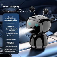 Diffuseur d'arômes automatique pour voiture et table, nouvelle conception, gel parfumé pour aérateur d'air, robot parfumeur, désodorisant