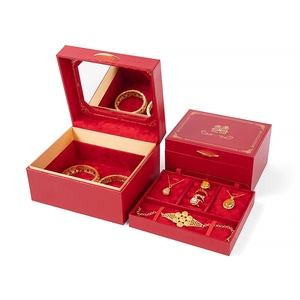 Lancement de nouveaux produits : Étuis à bijoux de style chinois, présentoir pour bijoux, possibilité de personnalisation en masse, étui de rangement pour bijoux - Product Image 3