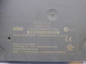 6sl3244-0sa01-1aa0 Ver. A04 Vente en gros d'automatisation industrielle - Product Image 4