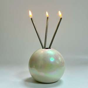 Elegante vela <span class=keywords><strong>de</strong></span> aromaterapia hecha a mano, vela <span class=keywords><strong>de</strong></span> aceite con núcleo <span class=keywords><strong>de</strong></span> Metal, Color central personalizado como regalo <span class=keywords><strong>de</strong></span> vacaciones para amigos - Product Image 5