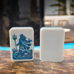 Juego de Mahjong Americano de Melamina de Lujo, 166 Fichas Resistentes a los Arañazos, para 4 Jugadores - Product Image 3