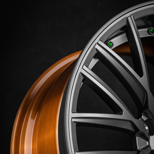 Dynamic Sharp Spoke Three Piece 6061-T6 Forged Alloy Wheel With Hub Center Cap Concave Structure Custom Appearance Options - Product Image 2