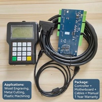 Carte de commande de mouvement JLE CNC TECH HKNC 0501HDDC DSP0501 pour système 3 axes, version anglaise, avec télécommande et pièces USB pour machine de gravure