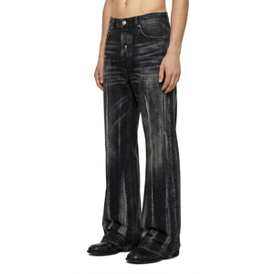 XUCHANG OEM, Logotipo Personalizado, Fabricante <span class=keywords><strong>de</strong></span> Alta Calidad, 100% Algodón, Ropa Urbana para Hombre, Jeans <span class=keywords><strong>de</strong></span> Mezclilla Lavados <span class=keywords><strong>de</strong></span> Diseñador - Product Image 2