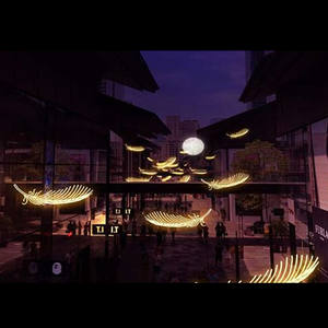 Luces LED de Calle Cruzada para Eventos de Pascua, para Parques al Aire Libre y Plazas de Ciudad - Product Image 1