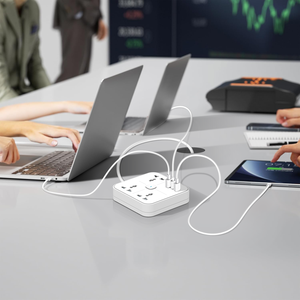 Điện mở rộng dải với 3 AC cổng và 20 Wát cổng loại C sạc nhanh, mở rộng điện ổ cắm, phổ Ổ cắm điện - Product Image 2