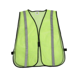 CITICITY Chaleco de Alta Visibilidad al por Mayor para Construcción y Trabajo al Aire Libre, Talla Ajustable, Naranja, con Malla y Cintura Elástica - Product Image 2
