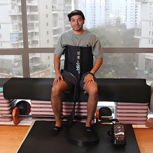 Jaket terapi kompresi udara 8 ruang, perangkat pijat seluruh tubuh drainase limfatik ketiak - Product Image 5