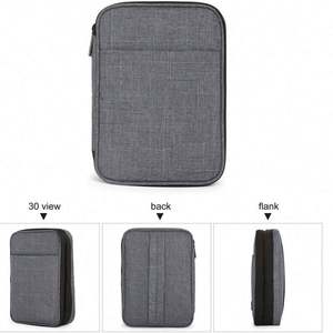 Échantillon gratuit, vente en gros, organisateur électronique double couche, organisateur de câbles de voyage, sac organisateur - Product Image 5