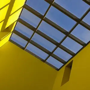 Sürgülü penceresi alüminyum sürgülü Skylight Pergola sistemi