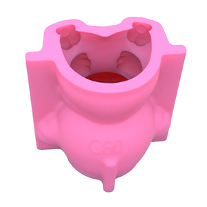 Simple 3D dibujos animados australiano <span class=keywords><strong>Koala</strong></span> forma silicona escritorio musgo lavabo suculento bonsái pluma regalo ornamento muñeca juguete molde - Product Image 3