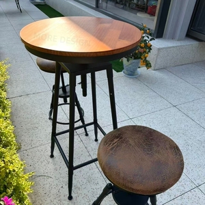 <span class=keywords><strong>Ensemble</strong></span> de mobilier d'extérieur en <span class=keywords><strong>bois</strong></span> de haute qualité, contemporain et très vendu, pour café, jardin, cour et <span class=keywords><strong>balcon</strong></span> - Product Image 2