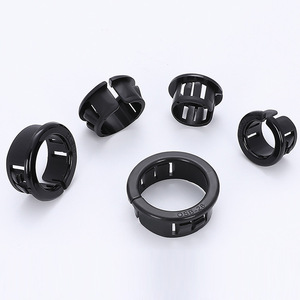 ปลั๊กมีรูสำหรับคลายความตึงบุชชิ่งไนล่อนสีดำ PA66 - Product Image 6